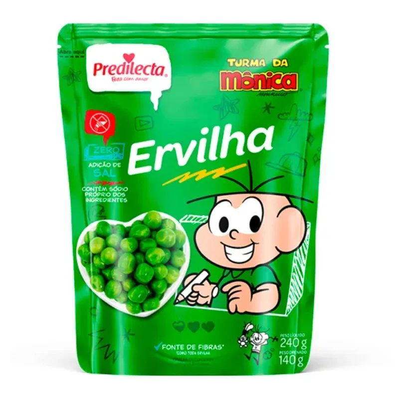 Ervilha Predilecta Turma Da Mônica 240g