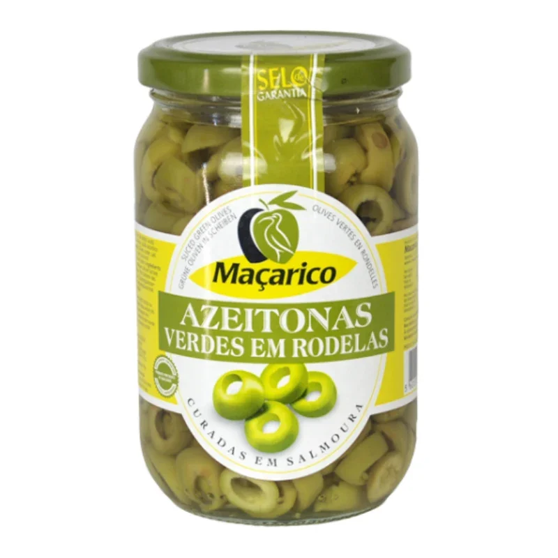Azeitonas Verdes Fatiada Maçarico 345g