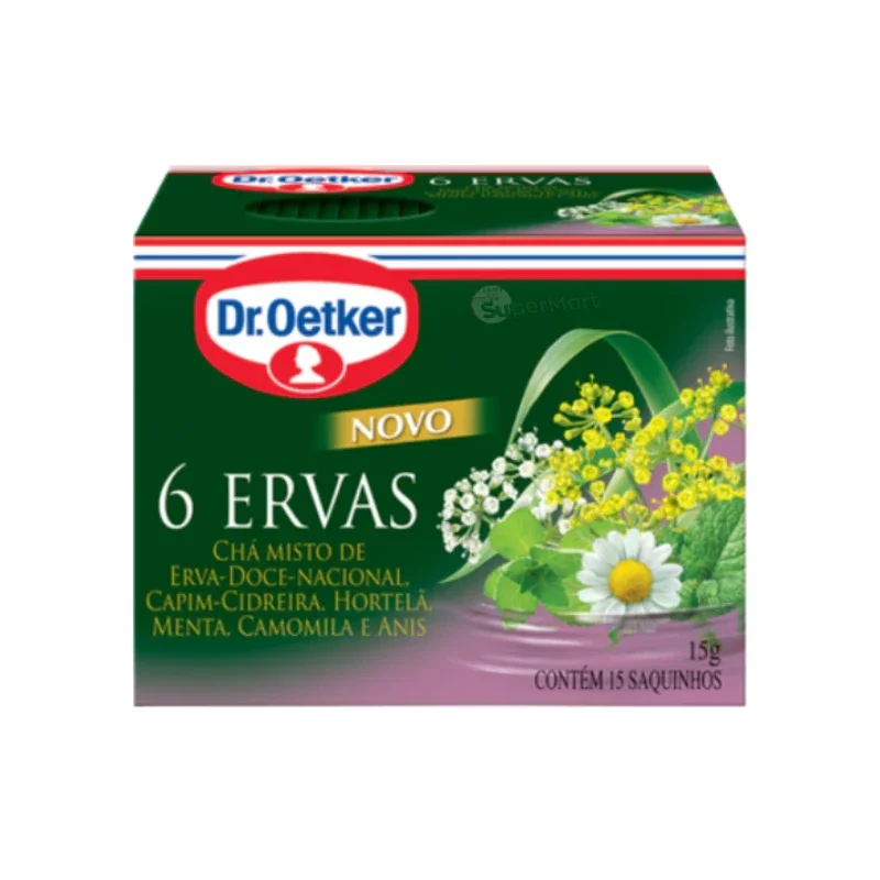 Chá 6 Ervas Dr. Oetker 10g