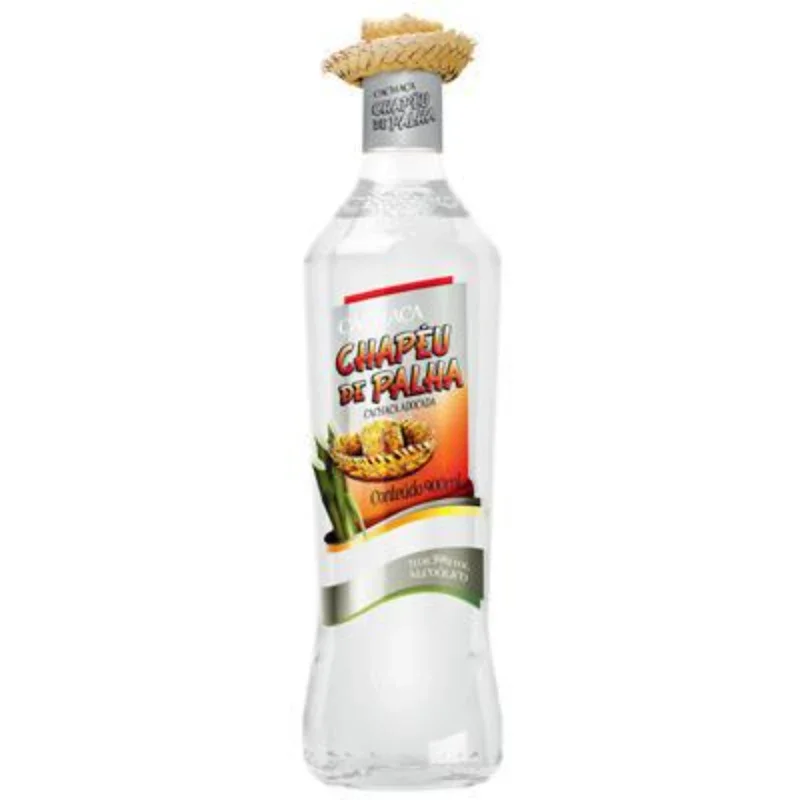 Cachaça Chapéu de Palha Tradicional 900ml
