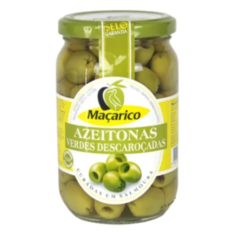 Azeitona Verdes Descaroçadas Maçarico 345g