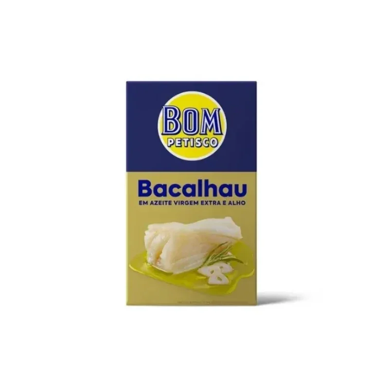 Bacalhau em Azeite Virgem Extra e Alho 120g