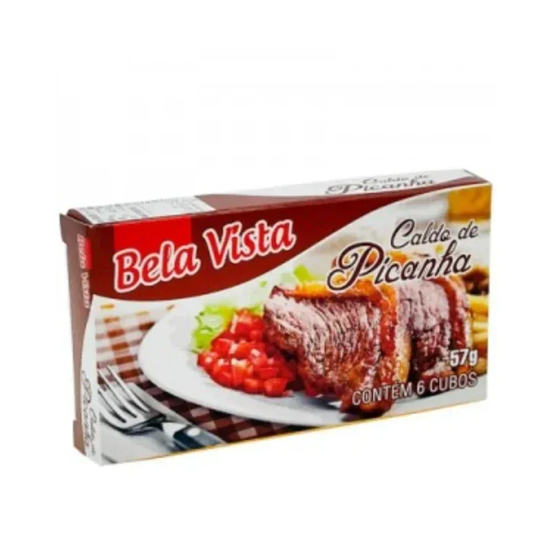 Caldo Bela Vista Picanha 57g (6 Cubos)