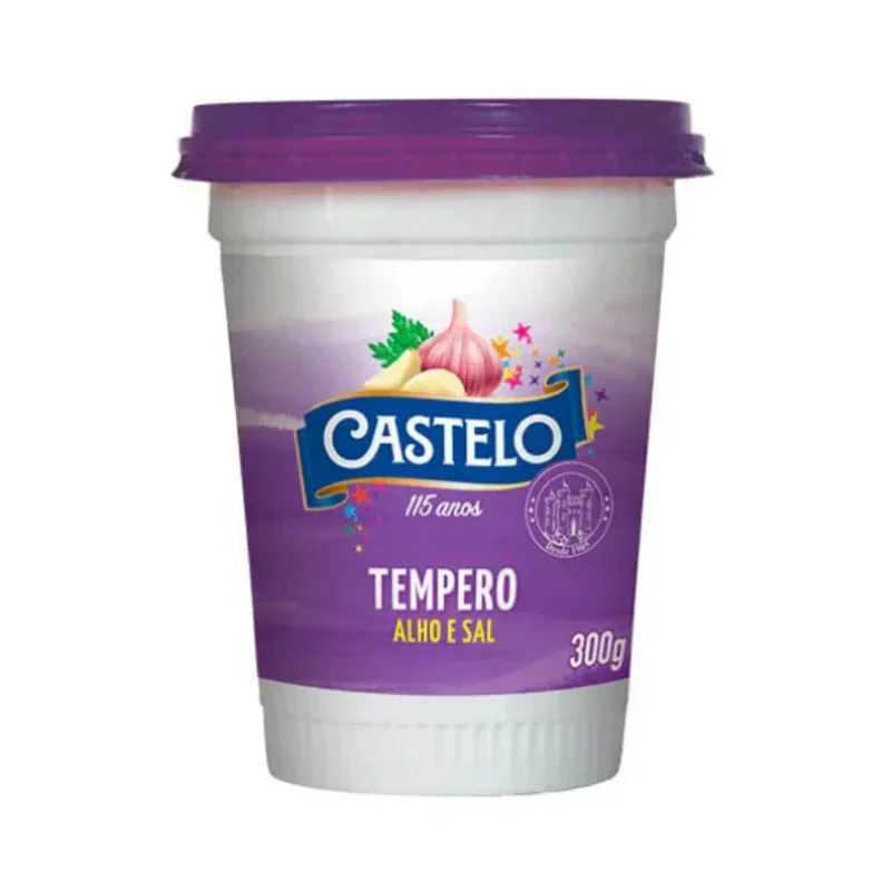 Castelo Tempero Roxo - Completo Alho e Sal 300g