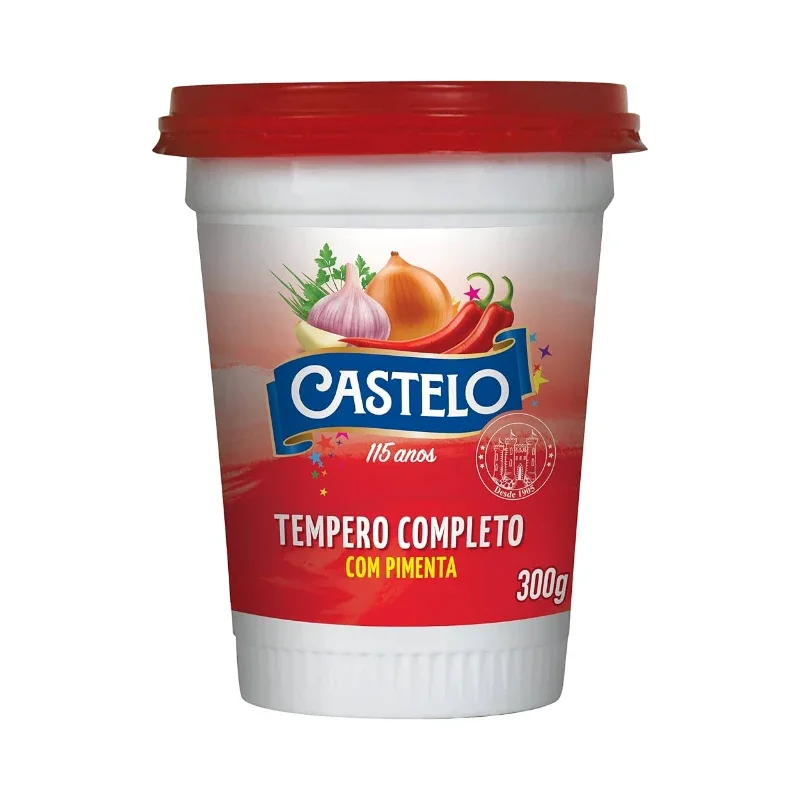 Castelo Tempero Vermelho - Completo Com Pimenta 300g