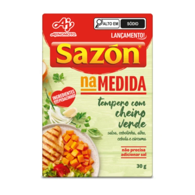 Sazon Na Medida Tempero Com Cheiro Verde 30g (6 Saches)