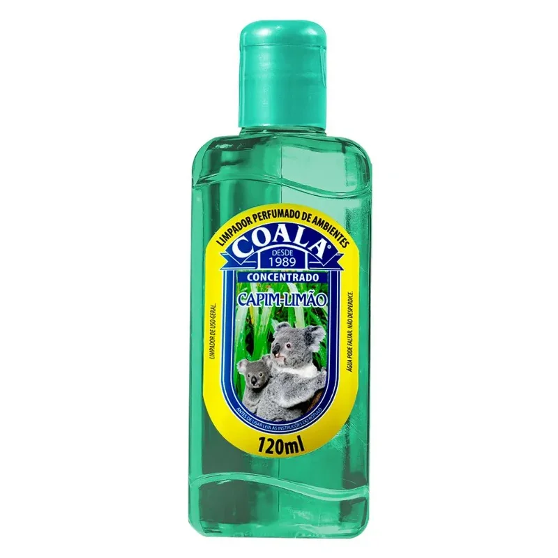 Limpador Perfumado De Ambientes Coala Capim Limão 120ml