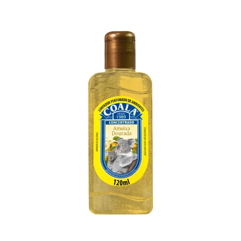 Limpador Perfumado De Ambientes Coala Ameixa Dourada 120ml