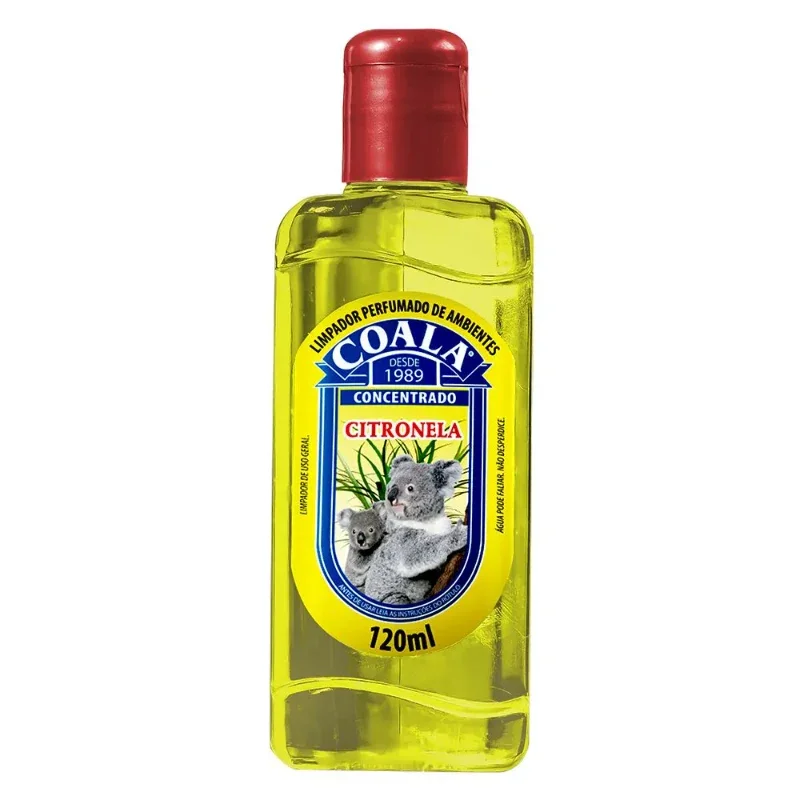 Limpador Perfumado De Ambientes Coala Citronela 120ml