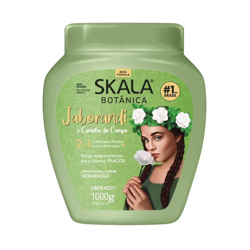 Skala Botânica Creme De Tratamento + Pentear - Jaborandi 1kg