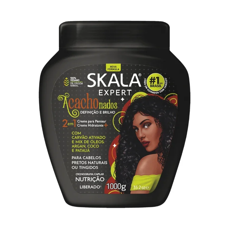 Skala Brasil Creme Tratamento + Condicionador - Acachonados 1kg