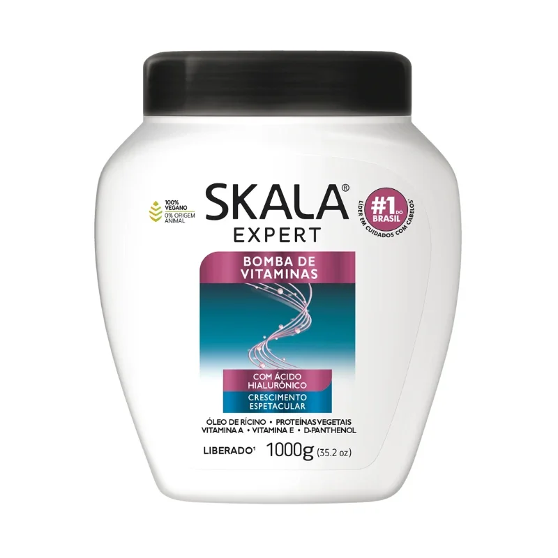 Skala Expert Creme De Tratamento Condicionador - Bomba De Vitaminas 1kg