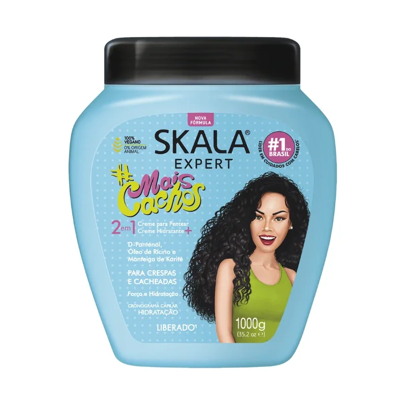 Skala Expert Creme De Pentear +Condicionador - #MaisCachos 1kg