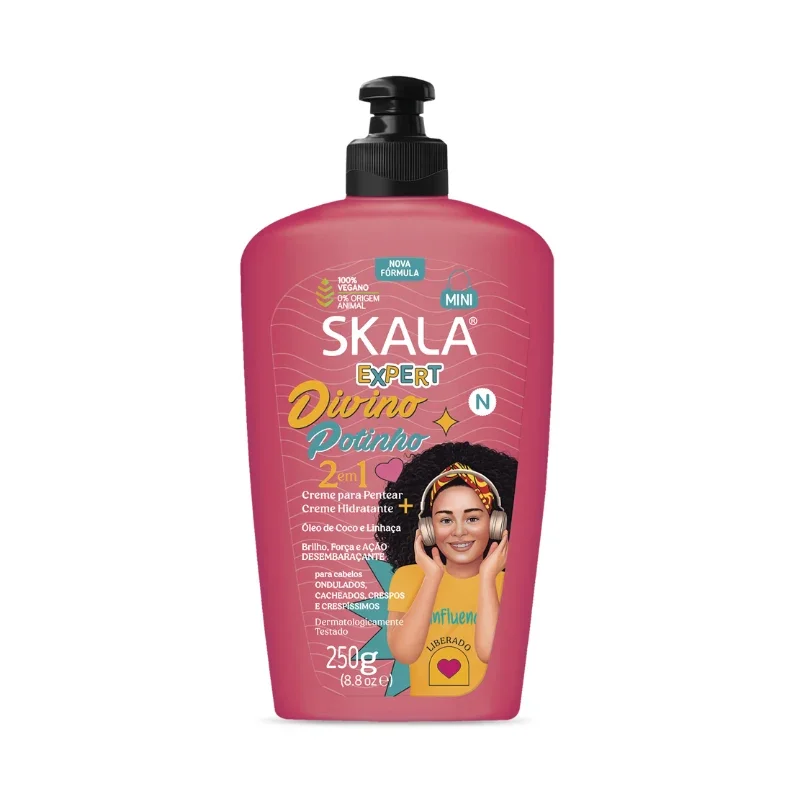 Skala Brasil Creme De Pentear - Divino Potinho 250g