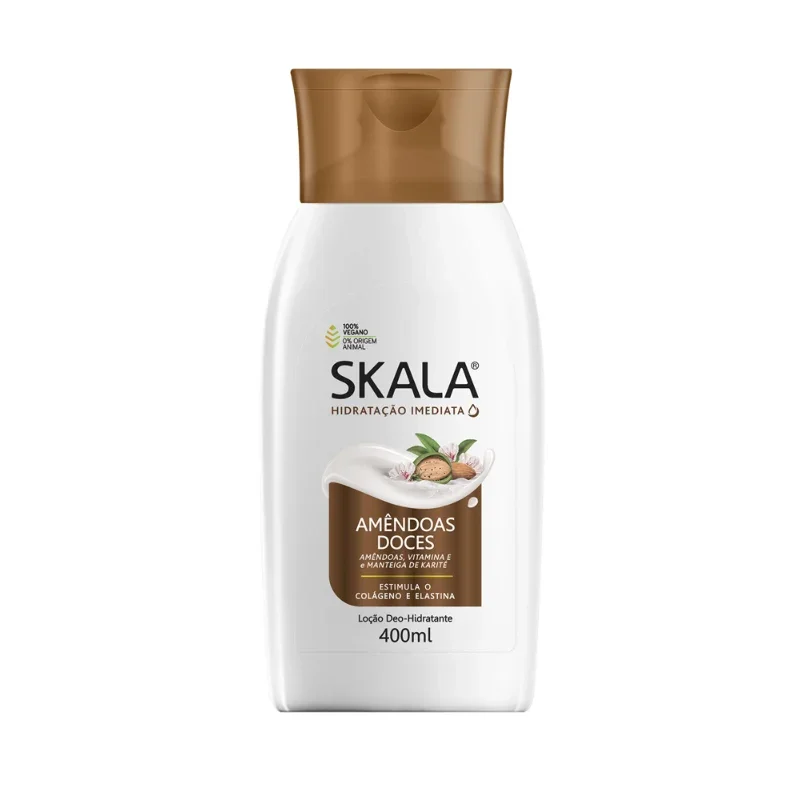 Skala Loção Deo-Hidratante - Amêndoas Doces 400ml