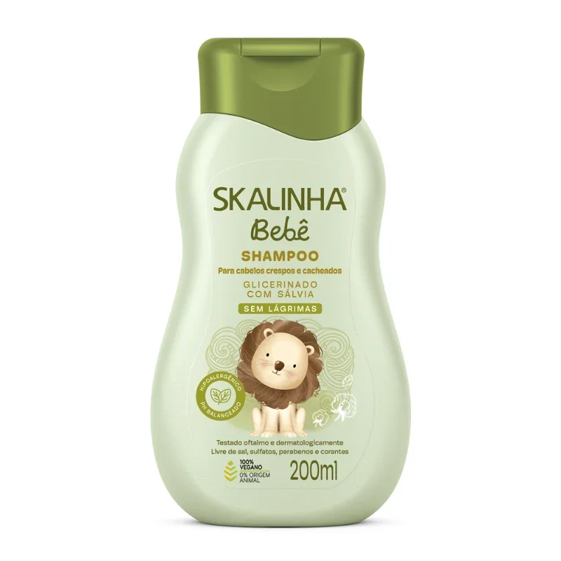 Skalinha Shampoo Para Bebês - Sálvia 200ml