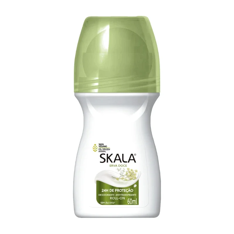 Skala Desodorante Roll-On 24h - Erva Doce 60ml