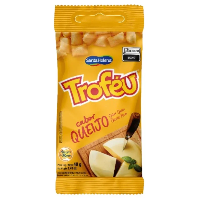 Salgadinho Troféu - Sabor Queijo 40g