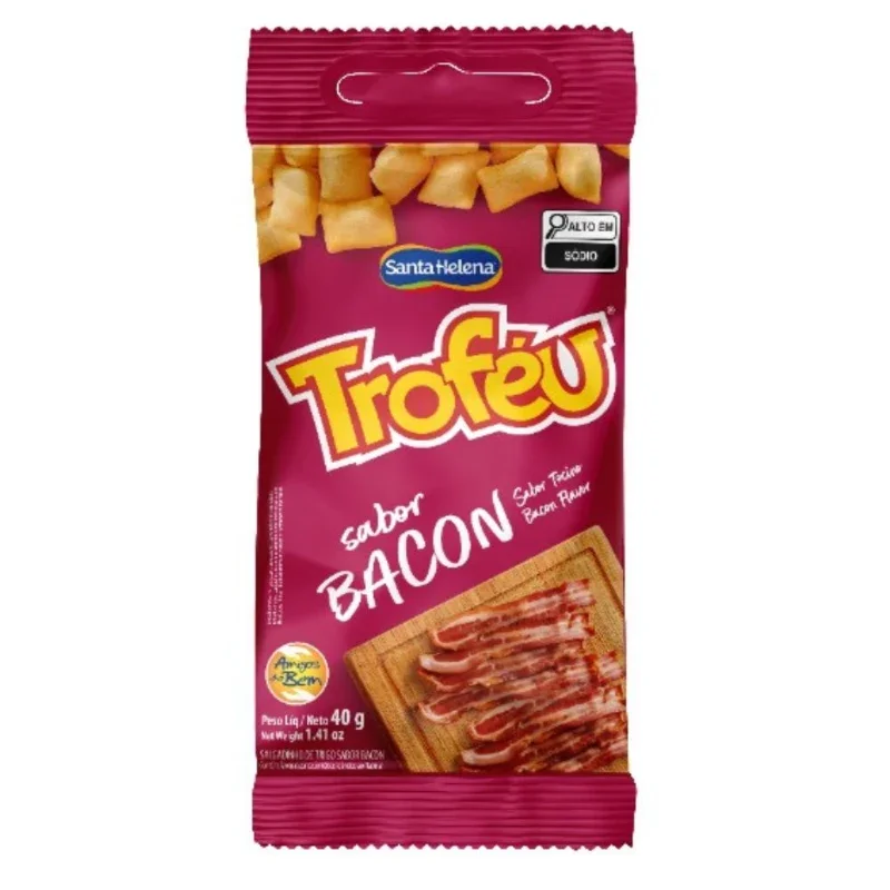 Salgadinho Troféu - Sabor Bacon 40g