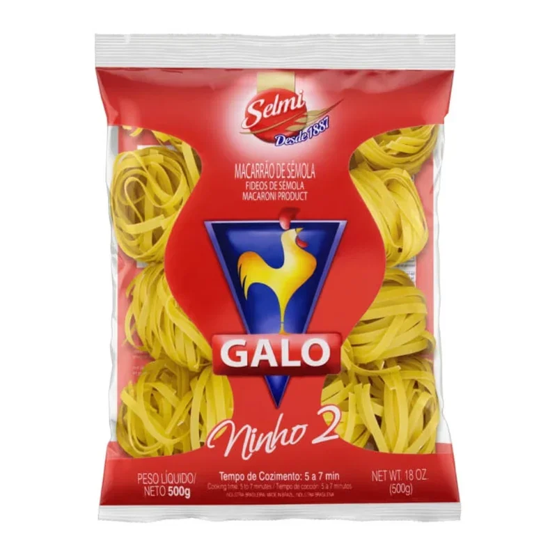 Macarrão Ninho 2 Galo 500g