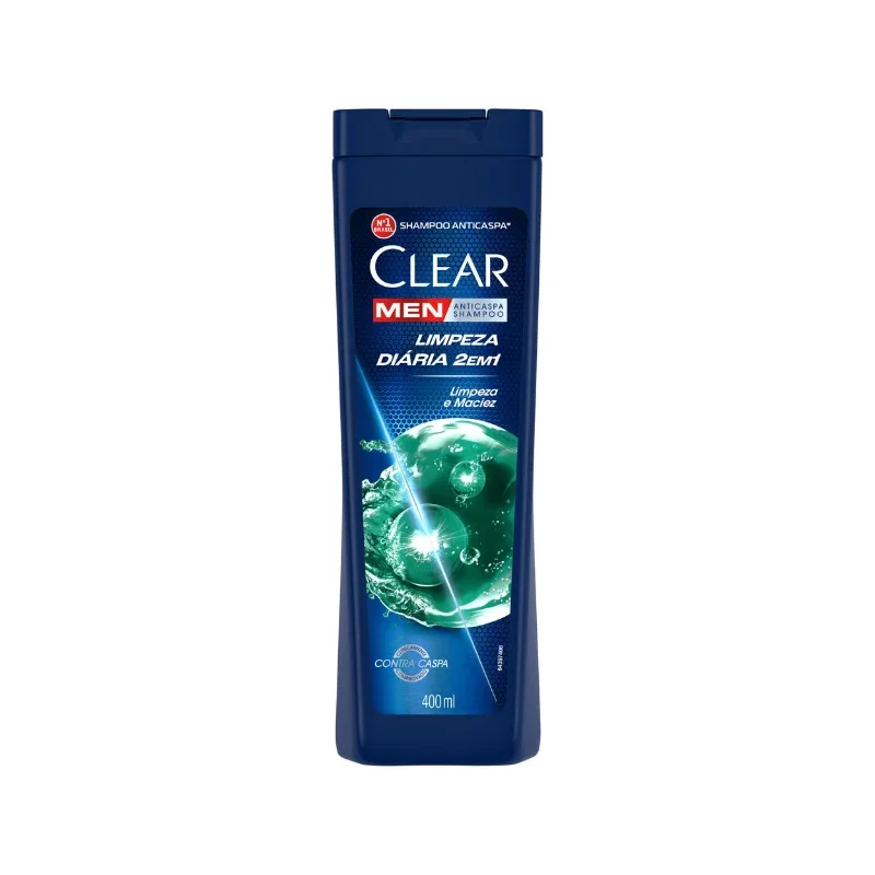 Clear Men Anticaspa Shampoo Limpeza Diária 2EM1 200ml
