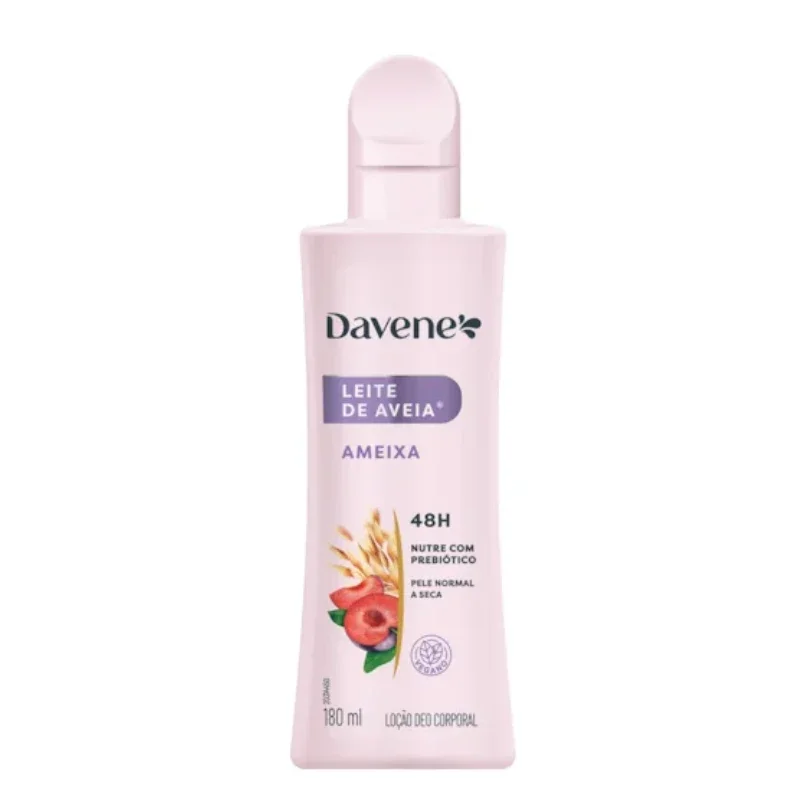 Davene Leite de Aveia Ameixa Loção Corporal 180ml