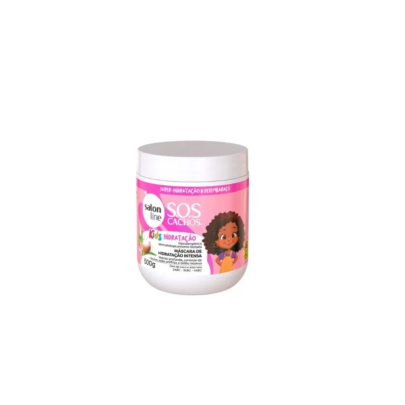 S.O.S CACHOS Kids Hidratação Salon Line 500g