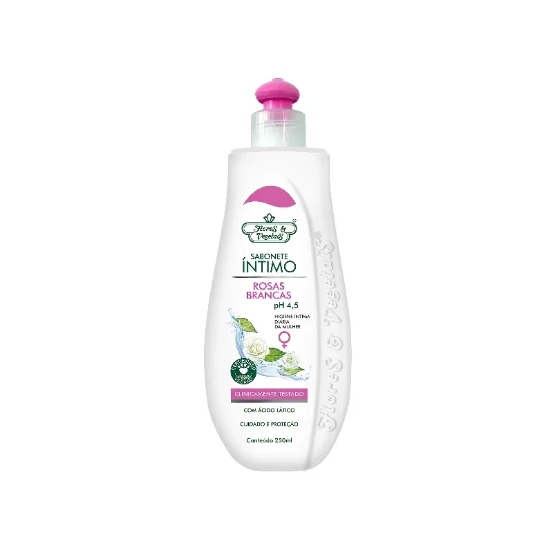 Sabonete Íntimo Rosas Brancas 250ml