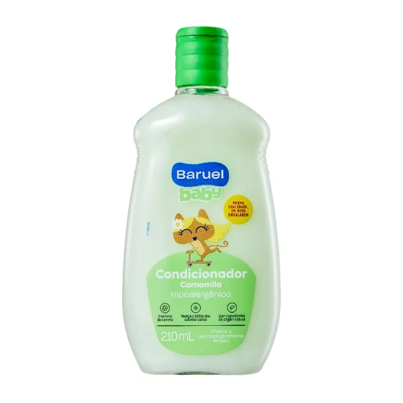 Condicionador Infantil Camomila 210ml – Baruel Baby