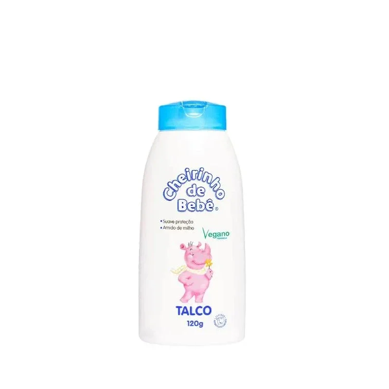 Talco Cheirinho de Bebê Azul - 120g