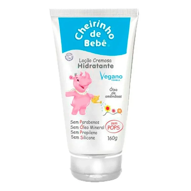 Loção Cremosa Hidratante Cheirinho de Bebê - 160g