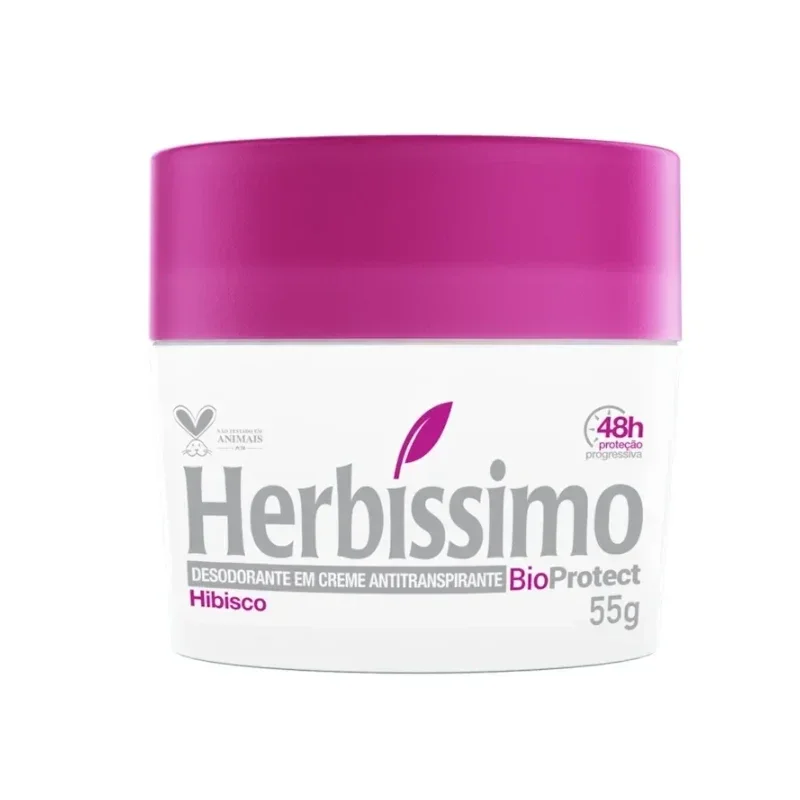 Herbíssimo Creme Desodorante Antitranspirante - Bio Protect 55g