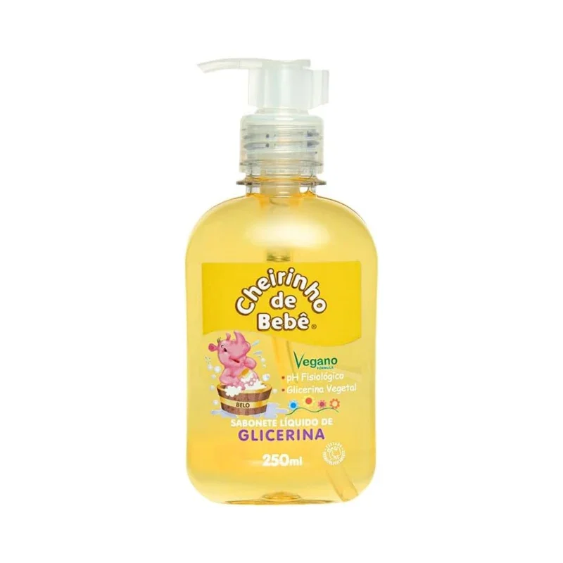 Sabonete Líquido Cheirinho de Bebê - Glicerina 250ml