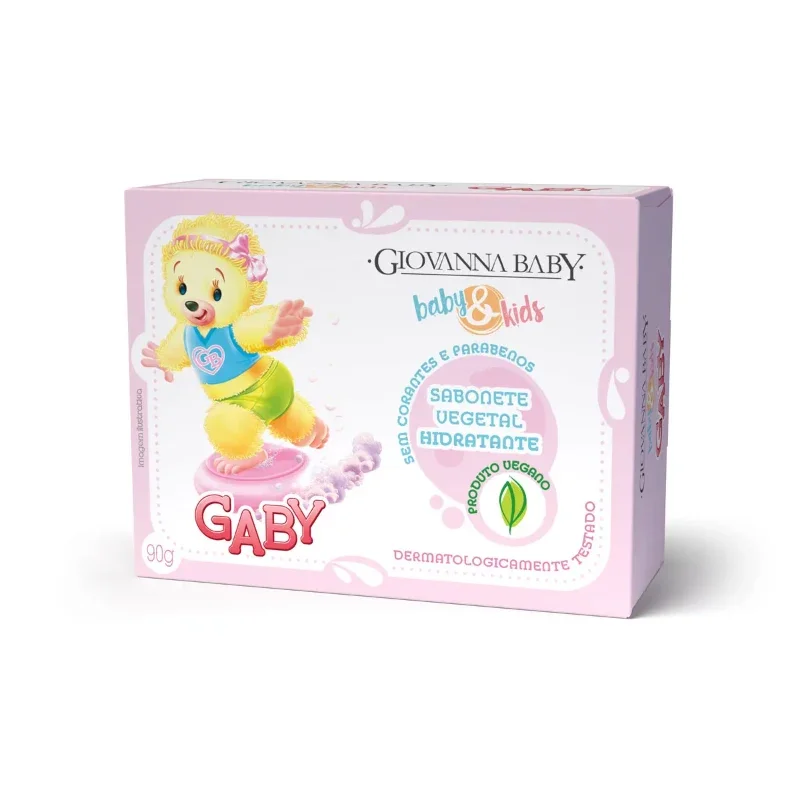 Sabonete Infantil Giovanna Baby - Rosa 90g