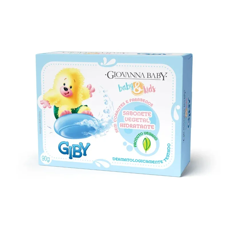 Sabonete Infantil Giovanna Baby - Azul 90g