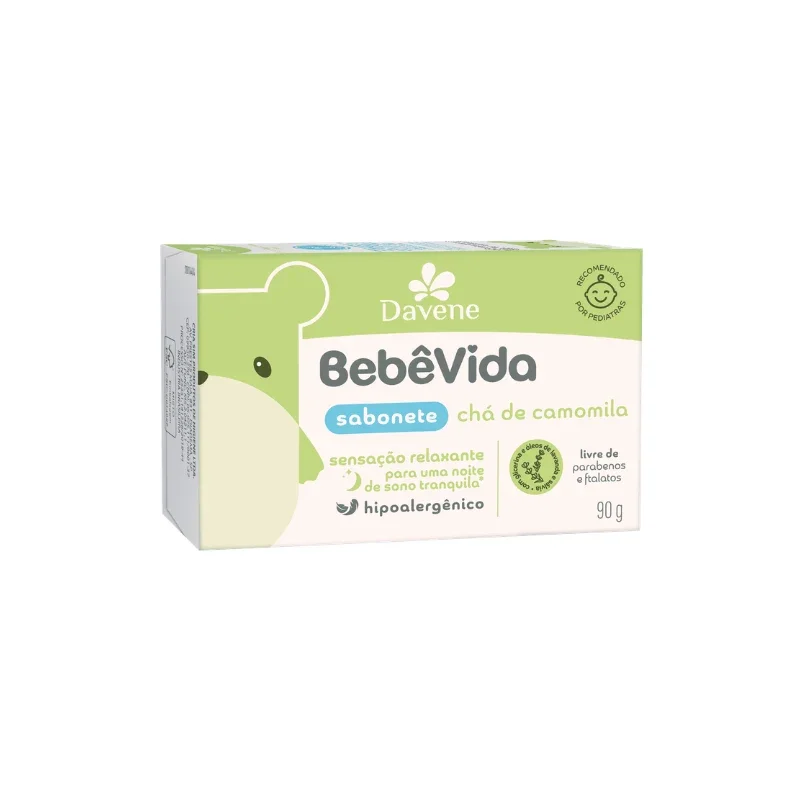 Davene Bebê Vida Sabonete Chá de Camomila 90g