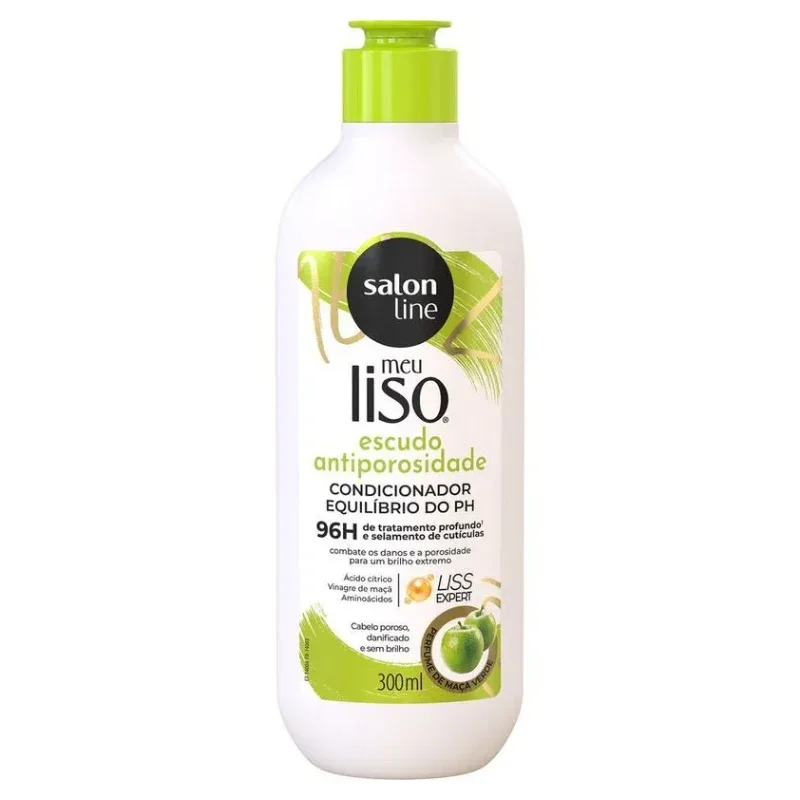 Shampoo Escudo Antiporosidade Maçã Verde Salon Line 300ml