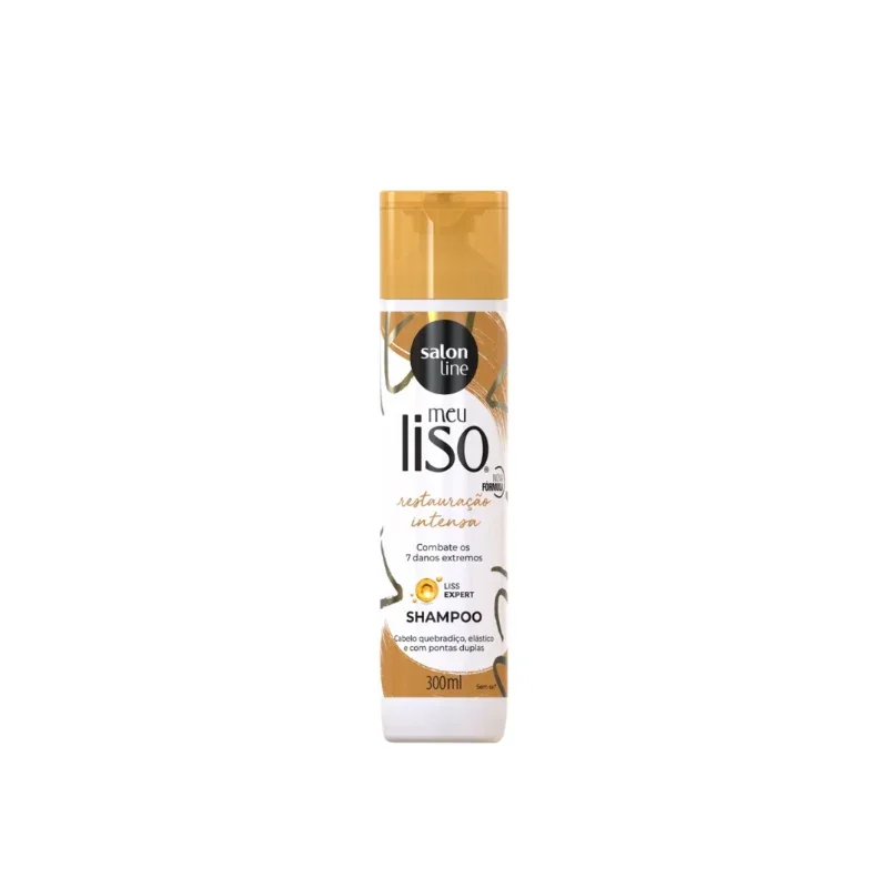 Meu Liso Shampoo Restauração Intensa Salon Line - 300ml