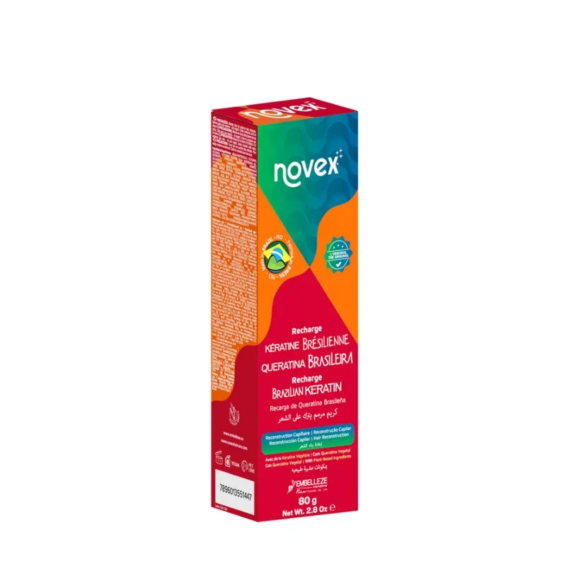 Recarga De Queratina Brasileira - Novex 80g