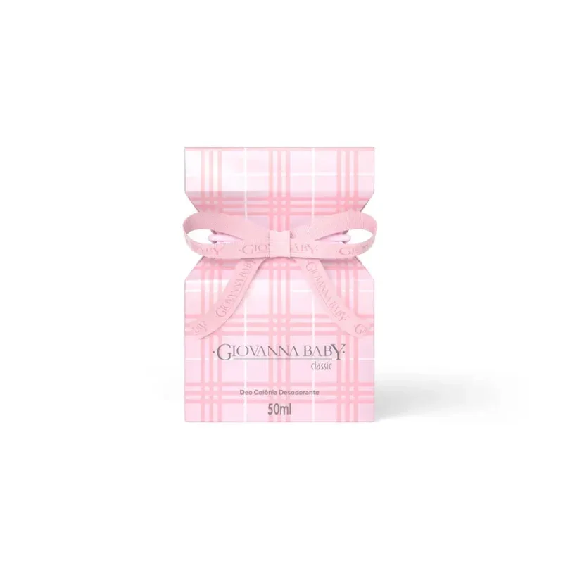 Colônia Giovanna Baby Classic Rosa 50ml
