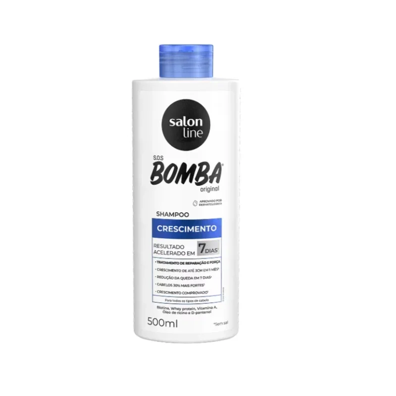 S.O.S BOMBA Salon Line Shampoo Crescimento 300ml