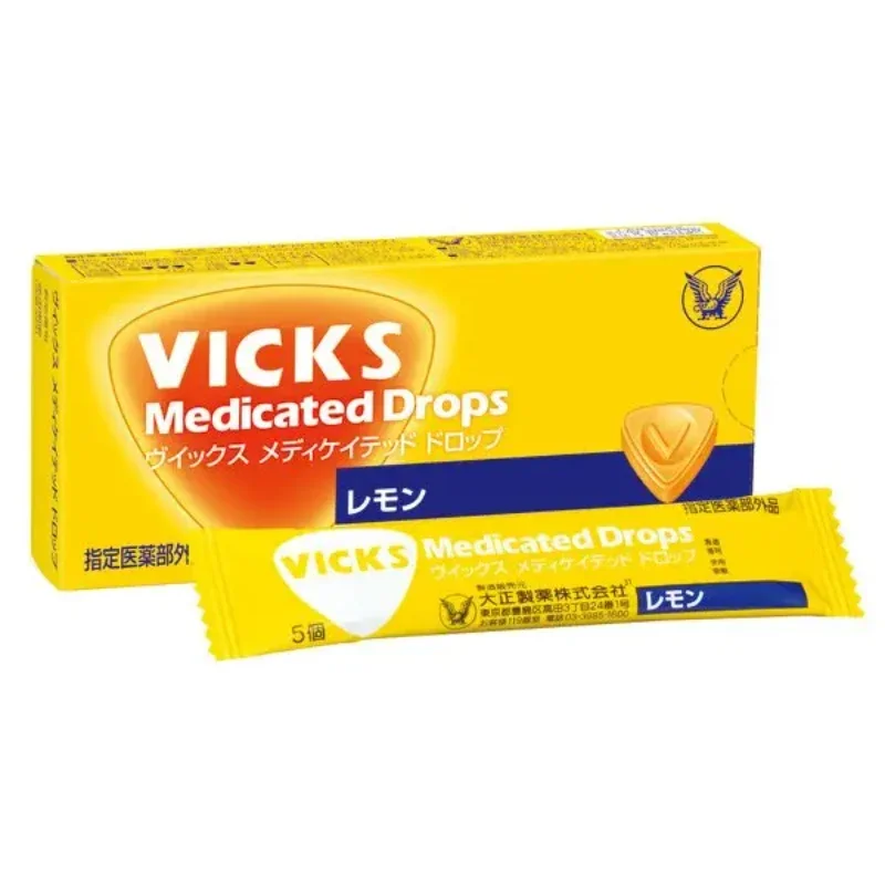 Vicks Balas Medicinais Sabor Limão - 20 Unidades