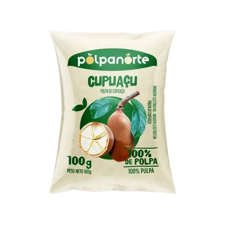 Polpa De Cupuaçu Polpa Norte 400g (4 x 100g)