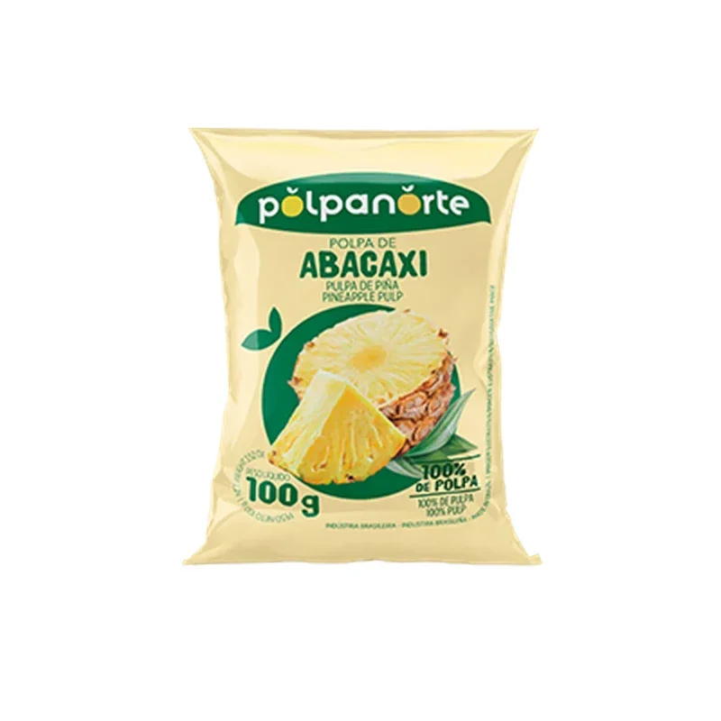 Polpa De Abacaxi Polpa Norte 400g (4 x 100g)