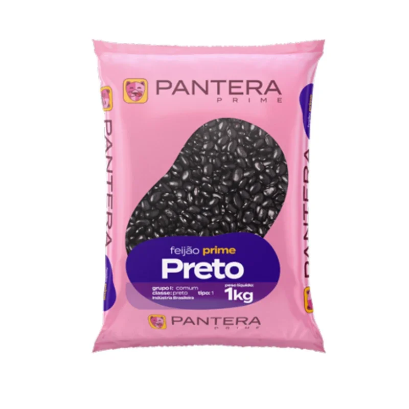 Feijão Pantera Preto 1kg
