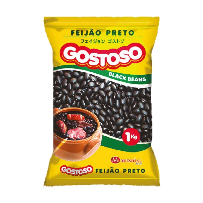Feijão Preto Gostoso Mundial Foods 1kg
