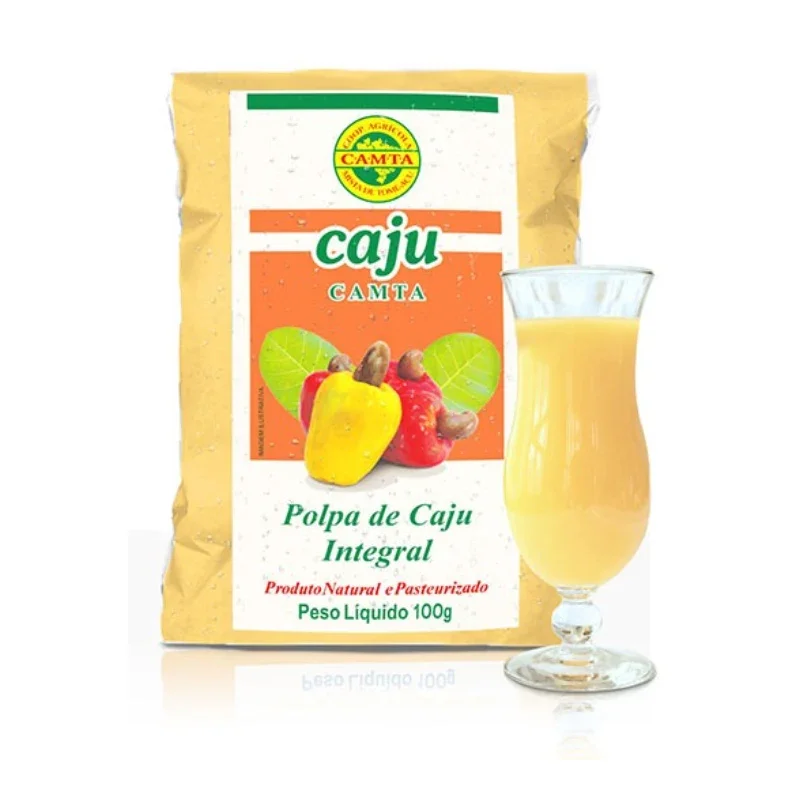 Polpa De Caju Camta 400g (4 x 100g)