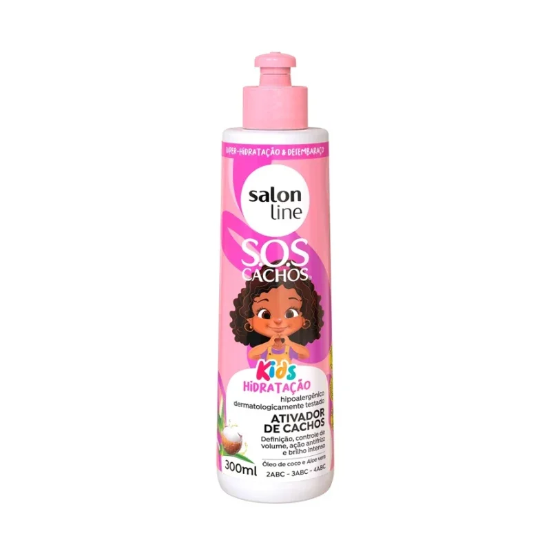Salon Line S.O.S CACHOS Kids Ativador de Cachos 300ml