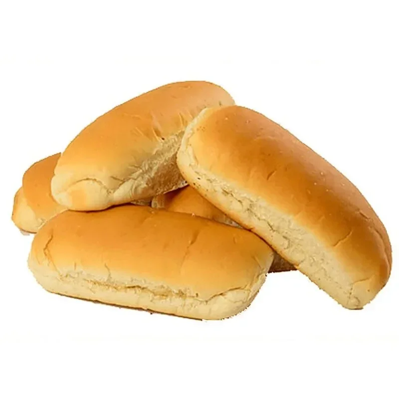 Pão Hot Dog Assado 450g - 4 Unidades Real Pan