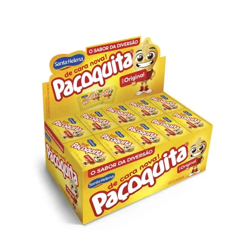Paçoquita Quadrada Santa Helena - 50 Unidades 1kg